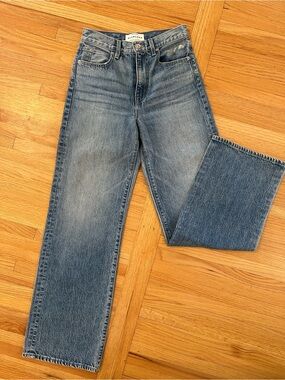 SLVRLAKE Women's Light Blue Wide Leg Jeans